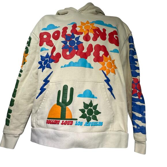 Rolling Loud 2023 Concert Festival Sweatshirt Hoodie The Wild West Size L - Picture 6 of 16